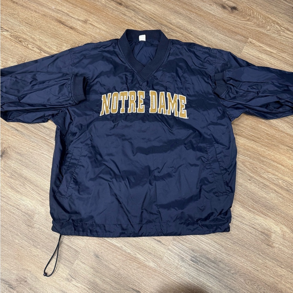 Vintage Norte Dame Windbreaker Jacket